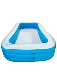 <span class=keywords><strong>Piscine</strong></span> gonflable rectangulaire pour enfants en PVC, à trois couches épaissies, pour la baignade et les jeux - Product Image 2