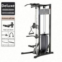 Máquina de Entrenamiento Multifuncional Comercial USA Mairun, de Acero y Plástico ABS, para Ejercicios de Cables Cruzados, Portátil y Resistente