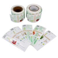 Pegatinas de etiquetas de productos Pegatinas de logotipo Impresión personalizada Impresión de pegatinas personalizadas