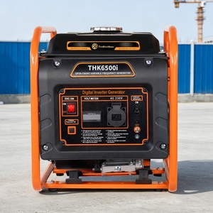 Générateur portable à cadre ouvert à fréquence variable 4,5 kVA 4,2 kW, moteur monocylindre 4 temps, 60 Hz, démarrage électrique par lanceur, 4200 W AC - Product Image 1