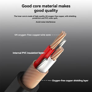 Adaptador RCA hembra a XLR, chaqueta de PVC, <span class=keywords><strong>Cable</strong></span> de Audio para amplificador mezclador y altavoz, adaptador auxiliar a XLR para Monitor - Product Image 4