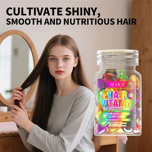 Cápsulas de Aceite Capilar <span class=keywords><strong>SEVICH</strong></span>, Personalizadas, Anticaída, Suavizantes, con Vitaminas, Aceite Natural para el Crecimiento del Cabello, Cápsulas Orgánicas para el Cuidado del Cabello - Product Image 4