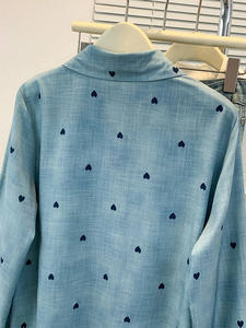 Camisa de manga larga de longitud media, diseño de estilo europeo y americano, otoño 2026 - Product Image 4