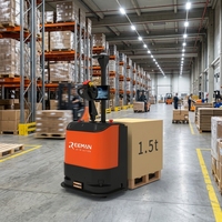 Robot chariot élévateur mobile autonome Reeman 1500 kg pour la manutention de palettes et le transport en entrepôt