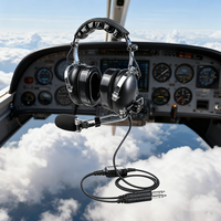 Semblable à David Clark Aviation Headset Pilot Headset Passive Noise Cancelling Headphones