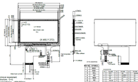Modul Layar LCD TFT 4.3 Inci RGB 800x480 IPS dengan CTP