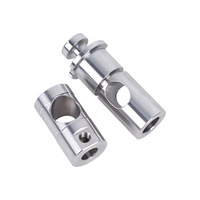 Pièces usinées CNC de précision en acier inoxydable et acier au carbone pour arbre étagé, usinage par électroérosion à fil et brochage, usine de Dongguan