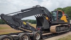 Тяжелый экскаватор EC200E, усилие на тяговую штангу 178 кН, высота кабины 2915 мм, гусеничные накладки 600 мм - Product Image 6