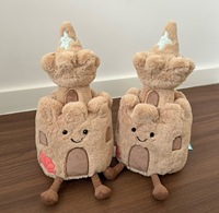 Jouet en peluche Château de plage mignon, rembourré en coton PP, tissu super doux, poupée en peluche, cadeau réconfortant, jouet pour enfants