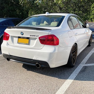 DGRCCS Serie 3 E90 4 Puertas/E90 M3 Estilo P, Alerón Trasero de Fibra de Carbono con Acabado Pulido y Pintura UV, con Cinta Adhesiva - Product Image 5