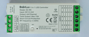 Controlador LED Inteligente RF 2.4G <span class=keywords><strong>DIM</strong></span>/CCT/RGB/RGBW/RGBCW 5 en 1 con Control por Botones, App Tuya, WIFI, BLE, Zigbee 3.0 y Matter - Product Image 5