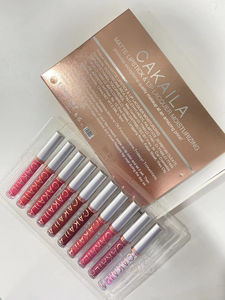 Lápiz labial mate antiadherente taza impermeable brillo de labios Base tubos embalaje 10 piezas paquete lápiz labial - Product Image 6