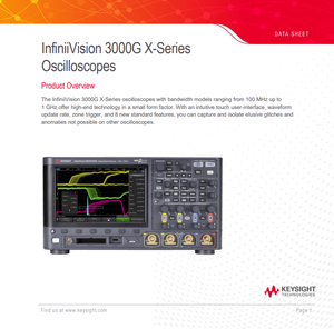 ออสซิลโลสโคป TTLTES KEYSIGHT DSOX3024G/DsOX3022G 200 MHz 5 GSa/s อัตราการสุ่มตัวอย่าง 4/2 ช่องสัญญาณอนาล็อก - Product Image 5