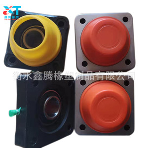 <b>Plastic</b> Bearing Housing UCF206 UCF208 Nylon <b>Engineering</b> <b>Plastic</b> Square Mounting For Industrial Use - Product Image 2