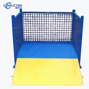 Capacidad de carga de garantía de calidad 1000kg jaula de almacenamiento de malla de alambre jaula de palé apilable de <span class=keywords><strong>metal</strong></span> jaula grande para la venta - Product Image 2