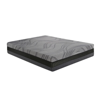 [US-Lagerbestand] Kostenloser Versand 14 Zoll. Gel-Memory-Foam-Matratze Plüsch-Oberseite Memory-Foam-Schicht Bett 3 Größen Inländischer US-Versand MOQ 1 Einheit