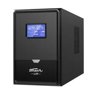 1000VA 2000VA 3000VA batterie intégrée UPS de secours 12V 9Ah power-ups pour ordinateur portable de bureau