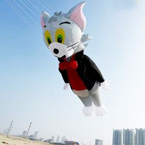 ว่าวรูปแมวและหนูสไตล์ทักซิโด้ 3 มิติ แบบเป่าลม คลาสสิกจากอนิเมะ ว่าวชายหาด จากโรงงานว่าวเว่ยฟาง - Product Image 2
