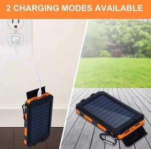Banco de Energía Solar Portátil OEM 2024 Tipo C IP65 de Alta Capacidad, Lámpara de Emergencia para Camping, Banco de Energía Solar para Exteriores de 20000 mAh - Product Image 5