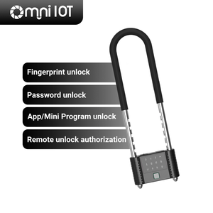 Omni New Ble QR Scan Unlock Bike E-bike moto veicolo elettrico Smart Ble U Lock serratura intelligente - Product Image 1