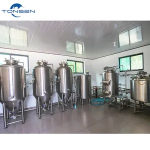 Tonsen معدات تخمير البيرة 300l الكهربائية/البخار التدفئة الشراب غلاية