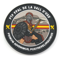 Etiqueta de Silicona con Logotipo Personalizado en Relieve, Parche de Goma Suave de PVC para Ropa, Parches 3D de PVC con Gancho y Bucle
