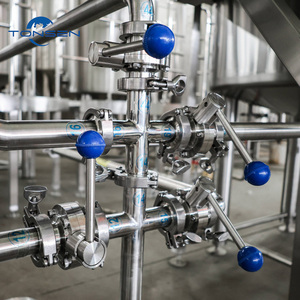 Système de brassage artisanal TONSEN 300L-5000L contrôlé par PLC avec pompe à arbre rotatif pour brasseries commerciales - Product Image 5