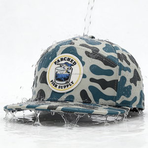 Gorra Deportiva Snapback Personalizada OEM de Alta Calidad con 6 o 7 Paneles, Visera Plana, Parche de PVC con Logotipo, Impermeable, con Orificios Cortados con Láser - Product Image 3