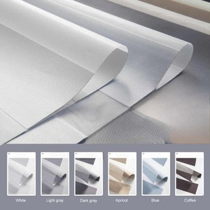 Tenda <span class=keywords><strong>a</strong></span> rullo <span class=keywords><strong>persiana</strong></span> zebra automatica <span class=keywords><strong>a</strong></span> doppio strato, senza fili, con telecomando elettrico, per protezione solare e oscurante. - Product Image 5