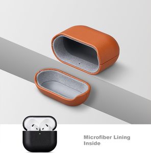 Étui Personnalisé en Cuir PU pour <span class=keywords><strong>Airpods</strong></span> 4, Housse de Protection en Cuir de Vachette Pleine Fleur pour <span class=keywords><strong>Airpods</strong></span> Pro <span class=keywords><strong>2</strong></span> - Product Image 2