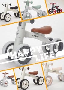 Macchinina Cavalcabile a 4 Ruote a Spinta per Bambini da 1 a 3 Anni da Esterno Bicicletta Senza Pedali per Bambino - Product Image 2