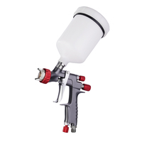 Pistola de Pintura Neumática Portátil con Flujo de Aire Ajustable para Detallado Automotriz de Alta Gama con Tecnología de Bajo Sobrepulverización