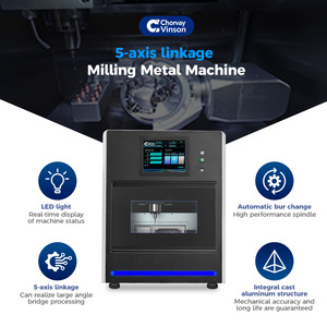 Máy phay ướt dọc nặng với hệ thống điều khiển <span class=keywords><strong>CNC</strong></span> <span class=keywords><strong>Siemens</strong></span> Máy phay CAD nha khoa chuyên nghiệp trục Chính Đơn - Product Image 5