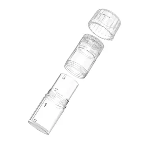 Cartucho de Agujas Desechables de Longitud Ajustable, Cartucho de Agujas Hydra Pen H3 de 3ml de Capacidad, 12 Pines/Redondo Nao/Slicone Nano