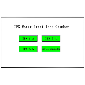IPX12 IPX34 Programmier bare Regenwasser sprüh kammer - Product Image 2