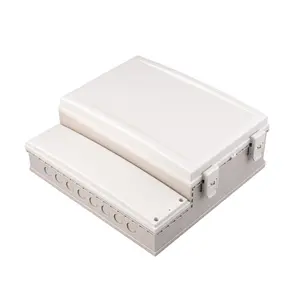Waterproof ABS electrical plastic enclosure IP68 transparent cover project case diy plastic junction box 301*291*120mm