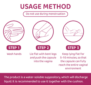 Cápsulas de Ácido Bórico Orgánico para Limpieza Íntima, Supositorios Vaginales, Polvo Vaginal Detox, Marca Privada OEM - Product Image 3
