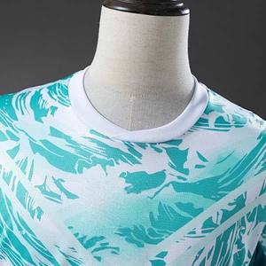 قميص منتخب البرتغال الخارجي 2026 مقاسات S-4XL، أزرق مخضر وأبيض متدرج بطباعة تجريدية، قميص كرة قدم للمنتخب الوطني - Product Image 3