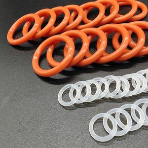 Silicone O <span class=keywords><strong>Ring</strong></span> nhiệt độ cao không thấm nước Vòng cao su vòng màu đỏ và trắng Silicone <span class=keywords><strong>Ring</strong></span> - Product Image 4
