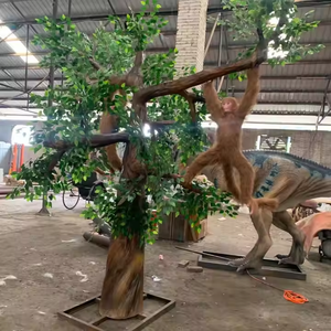 Động vật công viên mô phỏng mô hình hoạt hình kích thước cuộc sống khỉ để bán - Product Image 1