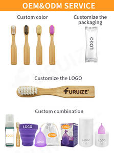 Furuize-cepillo de bambú para la Mensuración, cepillo de disco para una limpieza fácil, Copas Menstruales - Product Image 3