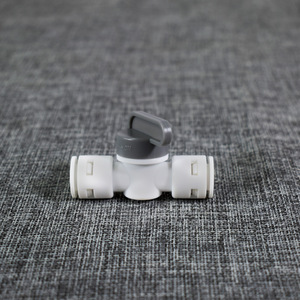 Válvula de bola para purificador de agua, conector de 3 puntos, 1 entrada, accesorio de ósmosis inversa de grado alimenticio - Product Image 1