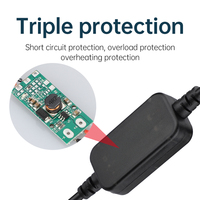 USB zu Auto-Zigarettenanzünder Buchsenadapter Kabel 5V USB-A Stecker auf 12V Zigarettenanzünderbuchse Konverter Stromkabel