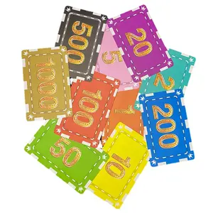 Chip Card Points Card Texas Hold'em Special Chips Pvc Plastic Card Waterproof Wear Casino Customizable