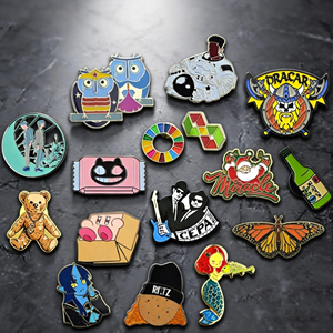 OEM Cheap China Wholesale Hat Collar Clothes Logo Gold Metal Hard Soft Enamel Lapel Pin Custom Bulk