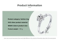 Bague en argent sterling 925 avec zircone cubique, élégante et haut de gamme, classique, pour mariage, pour femme, vente en gros