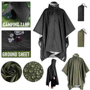 New 3 in 1 Modern Outdoor Waterproof for Camping Multifunction Lightweight Large Rainwear for Hiking & Travel - Product Image 6