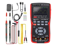 Multimeter Osiloskop Digital 2-in-1 Layar IPS 2,8 Inci Kecepatan Sampel 50 MSa/s 6,97x3,5x1,57 Inci Model Saluran Tunggal 702S