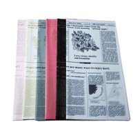 Papier d'emballage cadeau imperméable pour fleurs Papier d'emballage pour bouquet de plantes herbacées