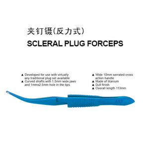 Pinzas de Titanio Alter, Punta Lisa Azul, Instrumento Quirúrgico de Grado Industrial, No Desechables, Origen Jiangsu - Product Image 5